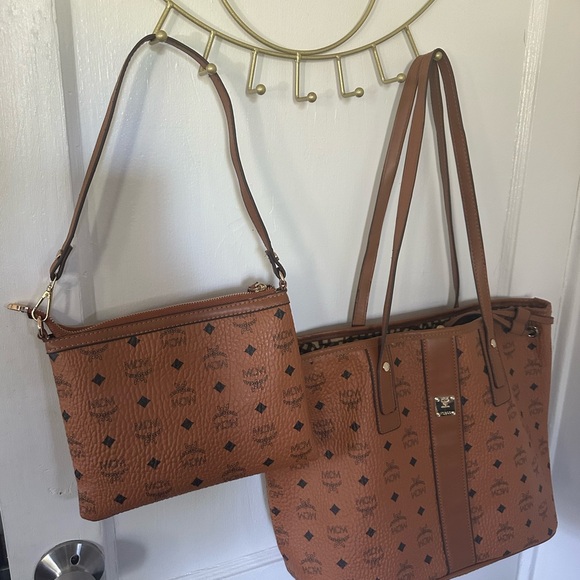 Cognac Tote Bag Luxury Essential - Picture 4 of 12